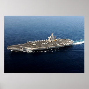 USS Dwight D. Eisenhower Poster