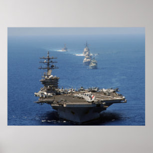 USS Dwight D. Eisenhower Poster