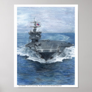 USS ENTERPRISE Art Print