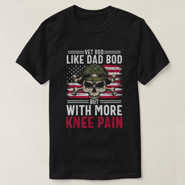 USS Enterprise CVN-65 Aircraft Carrier Veteran Fla T-Shirt (Design Front)