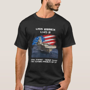 USS Essex LHD 2 Amphibious Assault Ship Veteran US T-Shirt