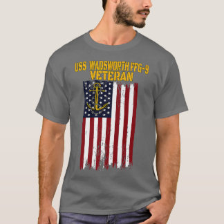 USS FFG-9 Frigate Veterans Day Father's Day Premiu T-Shirt