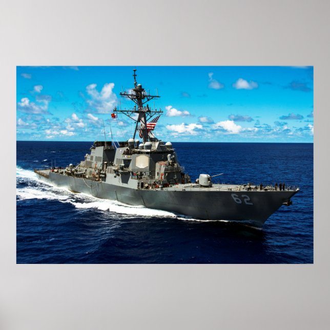 USS Fitzgerald (DDG 62) Poster (Front)