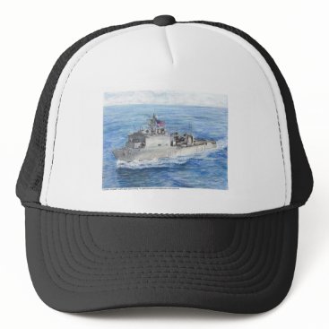 USS Fort MCHENRY Trucker Hat USS Fort MCHENRY Trucker Hat