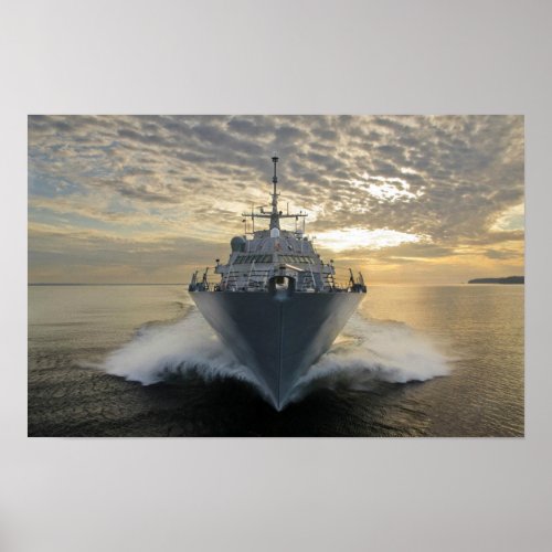 USS Fort Worth LCS 3 Poster