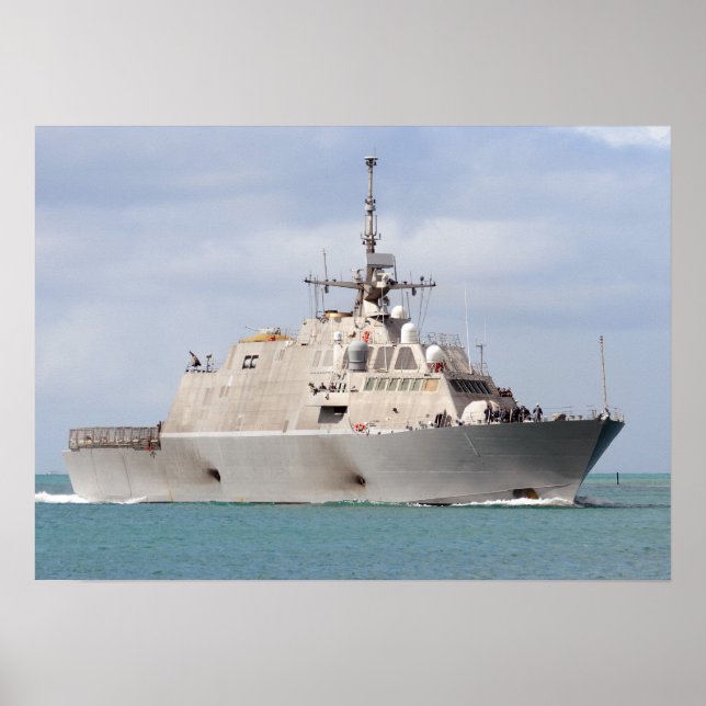 USS Freedom (LCS 1) Poster (Front)