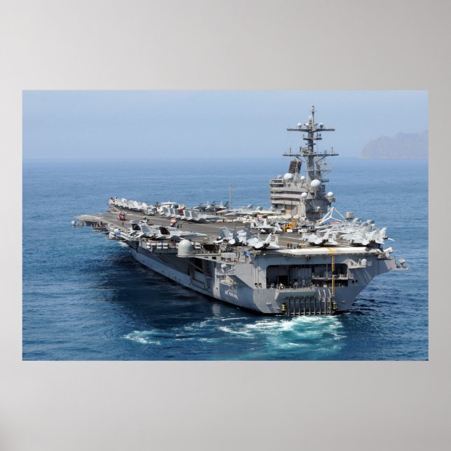 USS George H.W. Bush (CVN 77) Poster (Front)