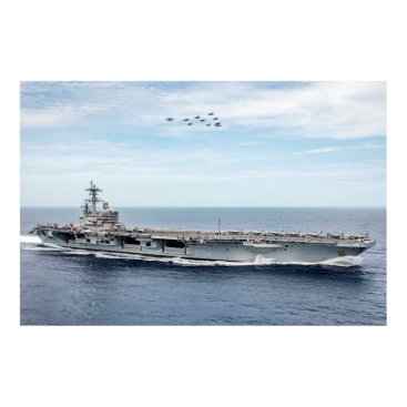 USS George H.W. Bush (CVN 77) Poster USS George H.W. Bush (CVN 77) Poster