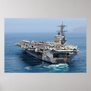 USS George H.W. Bush (CVN 77) Poster