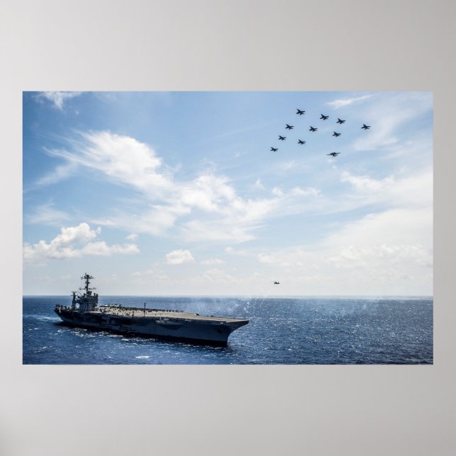 USS George Washington (CVN 73) Poster (Front)