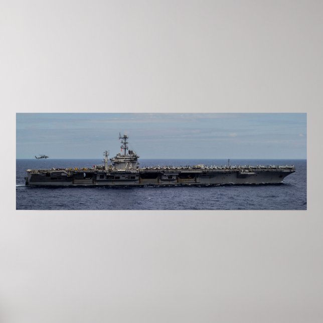 USS George Washington (CVN 73) Poster (Front)