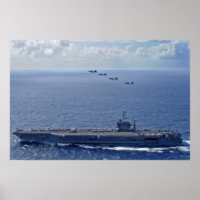 USS George Washington (CVN 73) Poster (Front)
