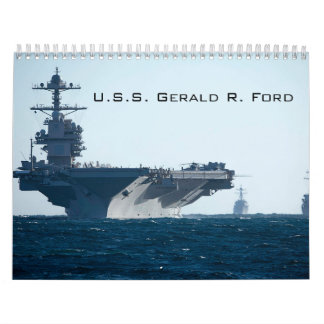 USS Gerald R. Ford Calendar