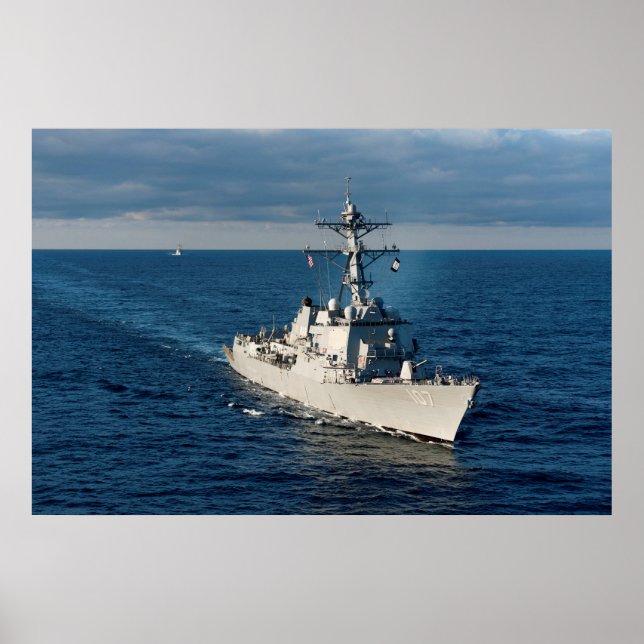 USS Gravely (DDG 107) Poster (Front)