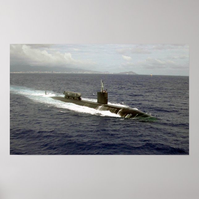 USS Greenville (SSN 772) Poster (Front)