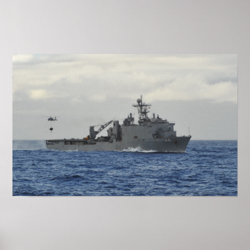 USS Gunston Hall LSD 44 Poster