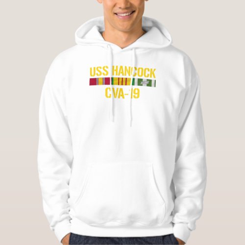 USS Hancock CVA19 Vietnam Veteran Hoodie