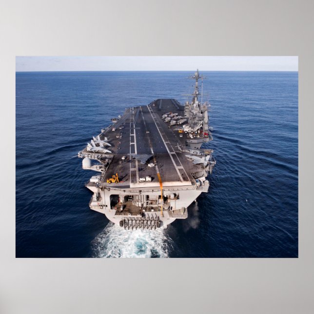 USS Harry S. Truman (CVN 75) Poster (Front)