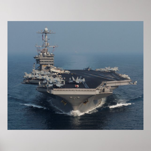 USS Harry S. Truman (CVN 75) Poster (Front)