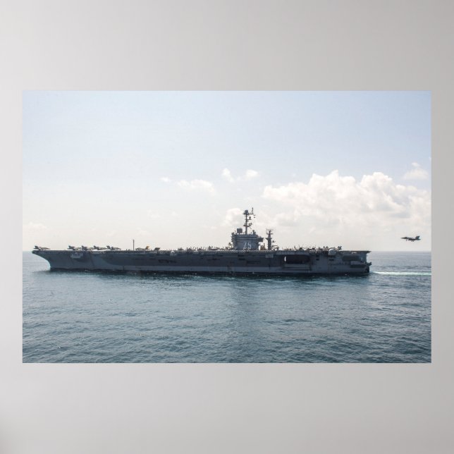 USS Harry S. Truman (CVN 75) Poster (Front)