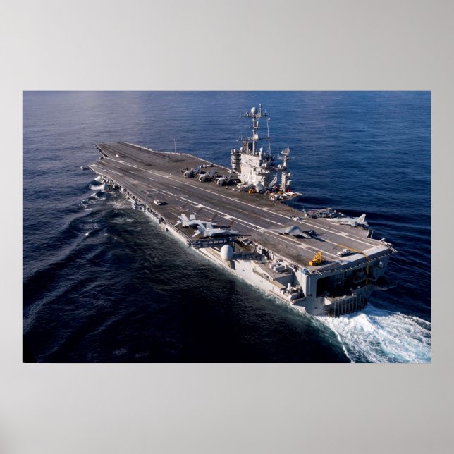 USS Harry S. Truman (CVN 75) Poster (Front)