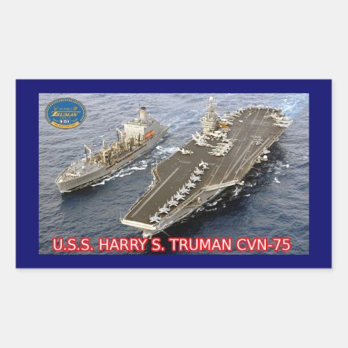 USS Harry S Truman CVN_75 Sticker