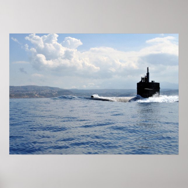 USS Helena (SSN 725) Poster (Front)