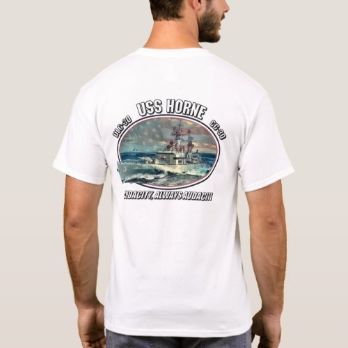 USS Horne _ Audacity T_Shirt