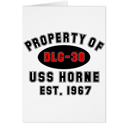 USS Horne DLG-30 (Front)