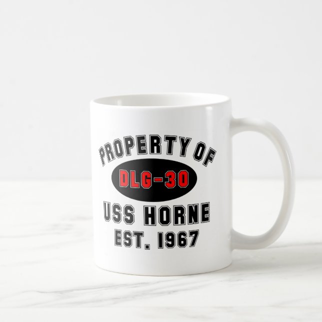 USS Horne DLG-30 Coffee Mug (Right)