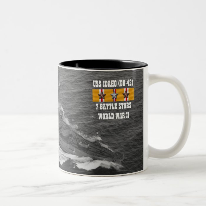 USS IDAHO (BB 42) MUG