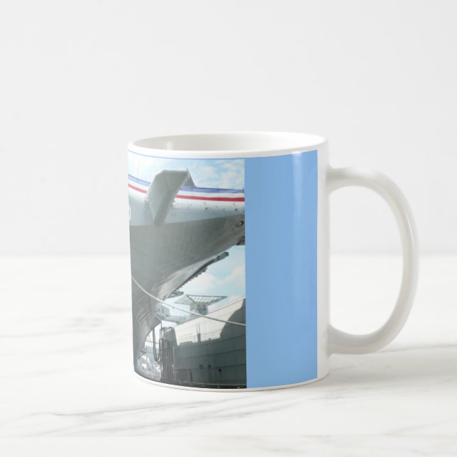 uss intrepid new york city coffee mug (Right)