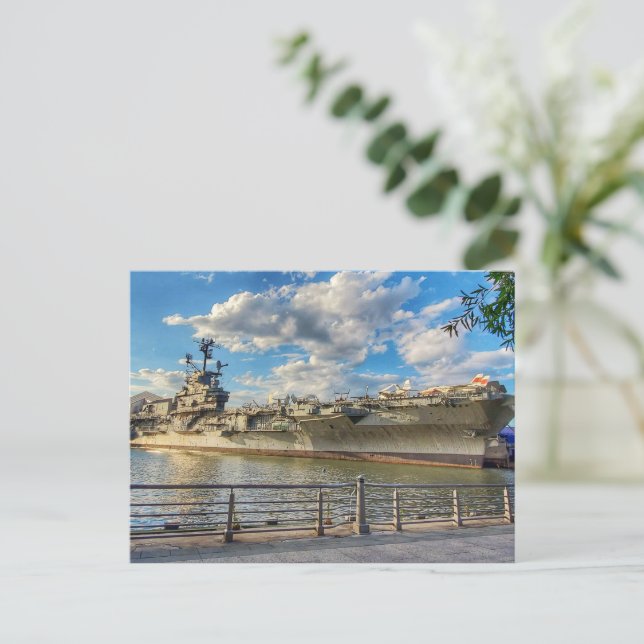 USS Intrepid Postcard (Standing Front)