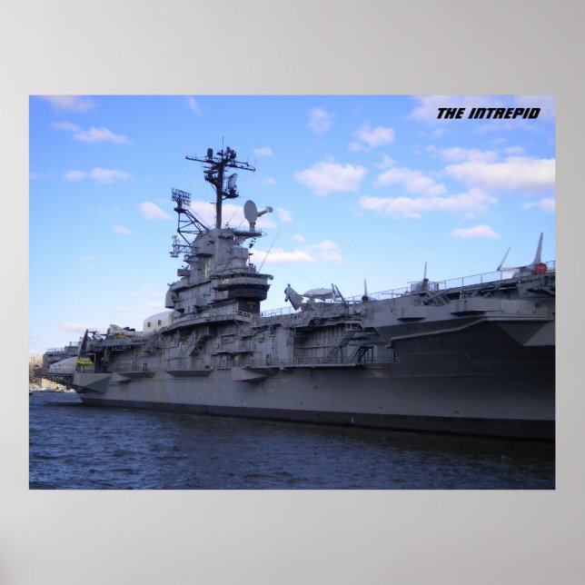 USS Intrepid poster (Front)