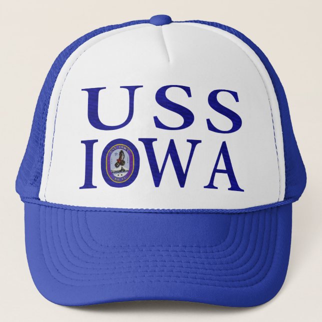 USS Iowa Hats (Front)