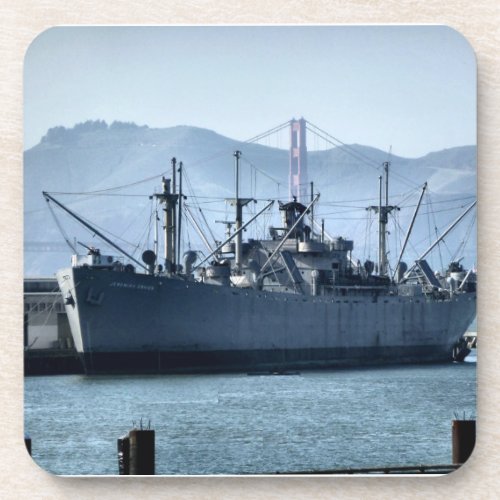 USS Jeremiah OBrien Drink Coaster