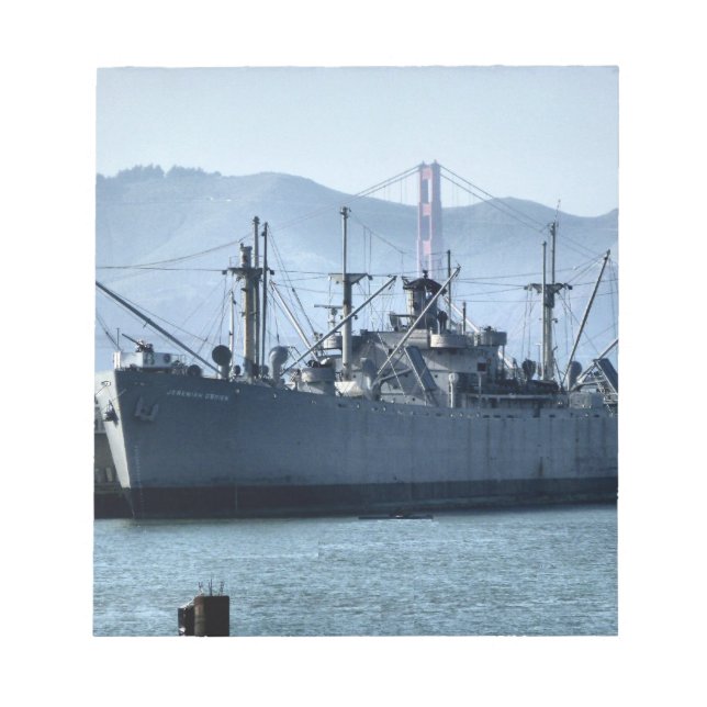 USS Jeremiah O'Brien Notepad (Front)