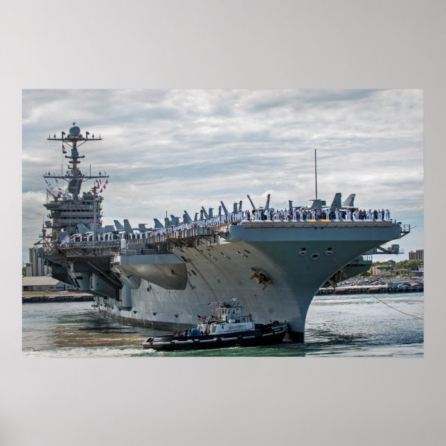 USS John C. Stennis (CVN 74) Poster (Front)