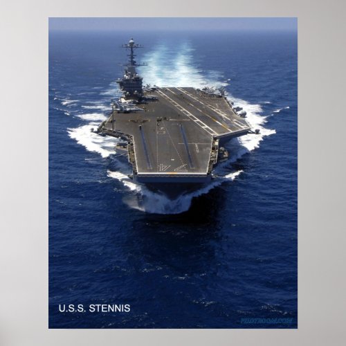USS John C Stennis Poster