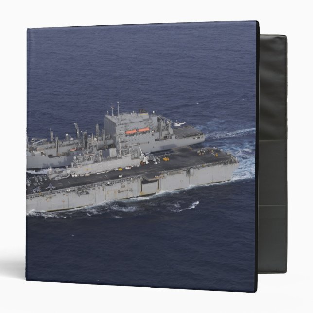 USS Kearsarge Binder (Front/Inside)