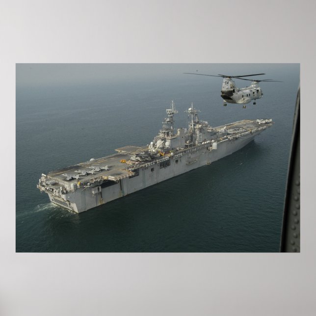 USS Kearsarge (LHD 3) Poster (Front)