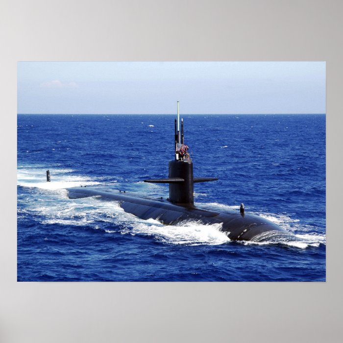 USS Key West (SSN 722) Poster