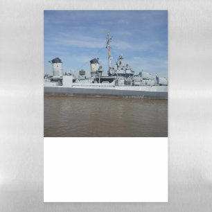 USS KIDD DD 661 MAGNETIC DRY ERASE SHEET