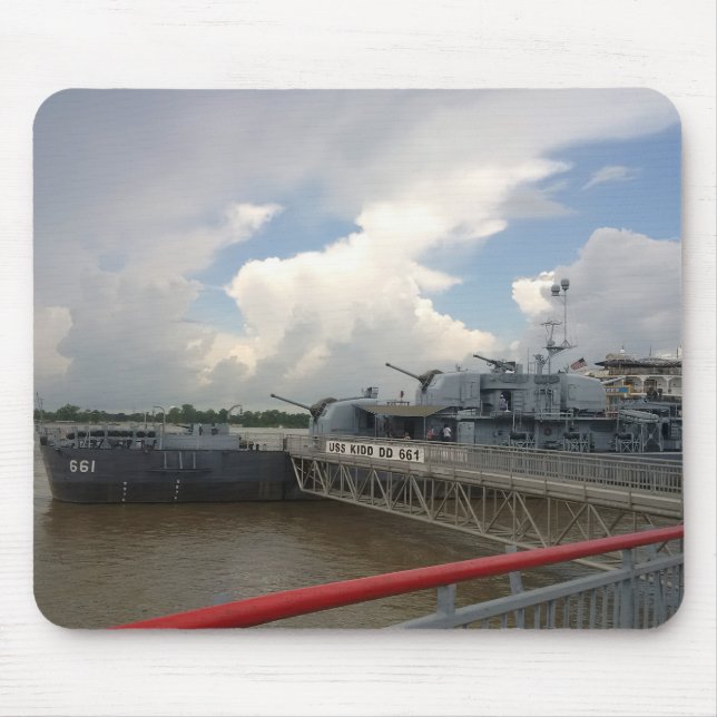 USS KIDD Mousepad (Front)