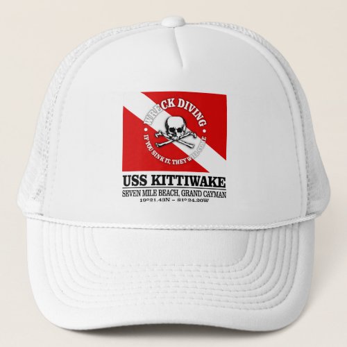 USS Kittiwake best wrecks Trucker Hat