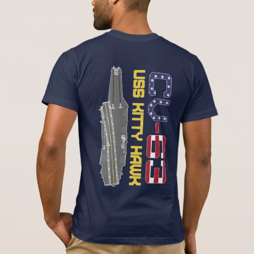 USS KITTY HAWK CV_63 T_Shirt