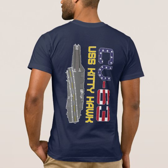 uss kitty hawk t shirt