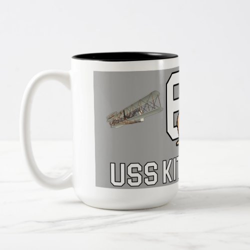 USS KITTY HAWK MUG FIRST IN FLIGHT