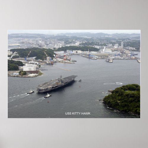 USS Kitty Hawk Poster