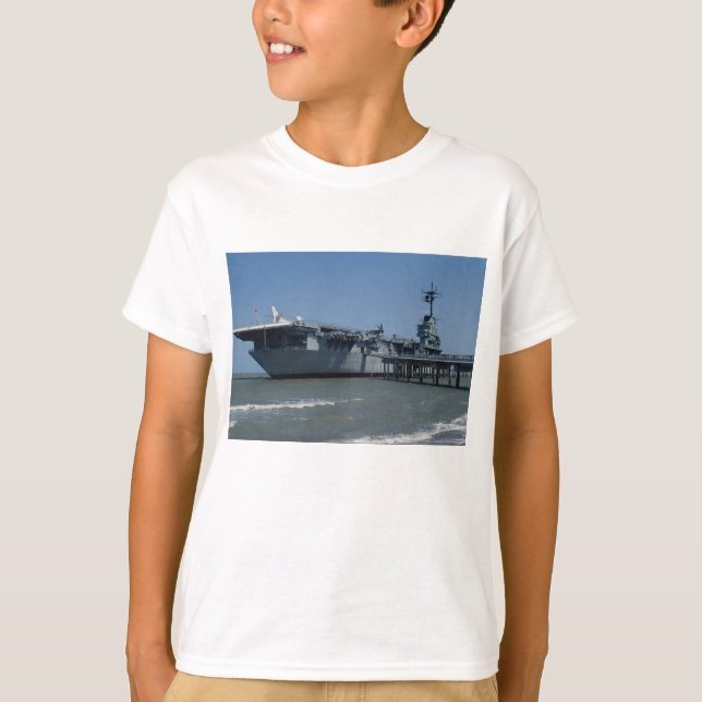 USS Lexington Naval Museum T-Shirt (Front)
